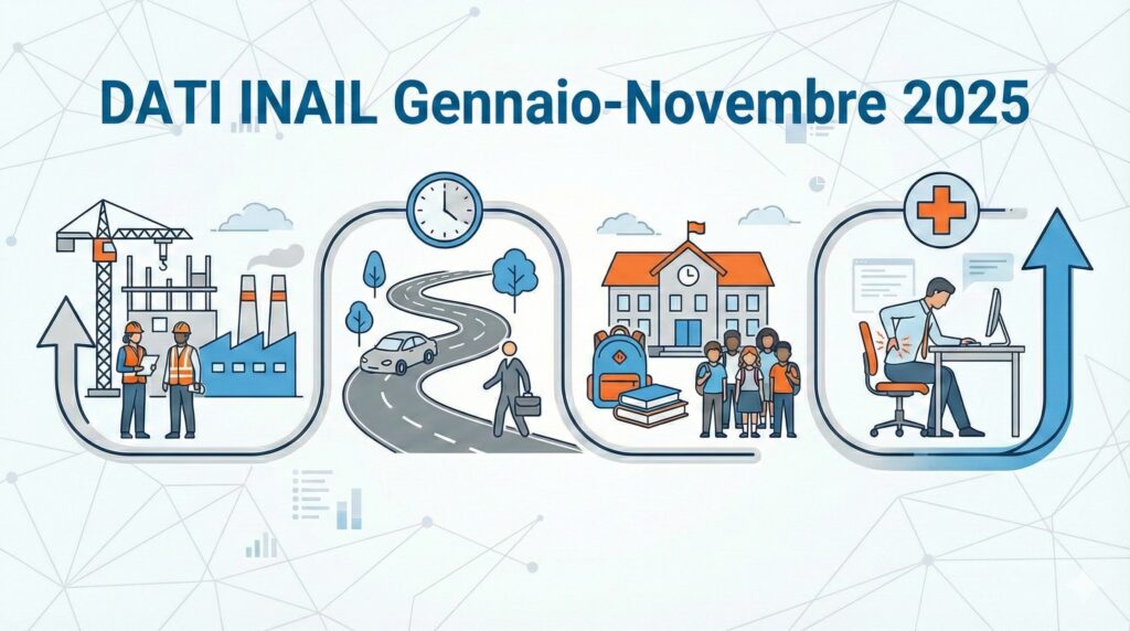 DATI INAIL Gennaio-Novembre 2025